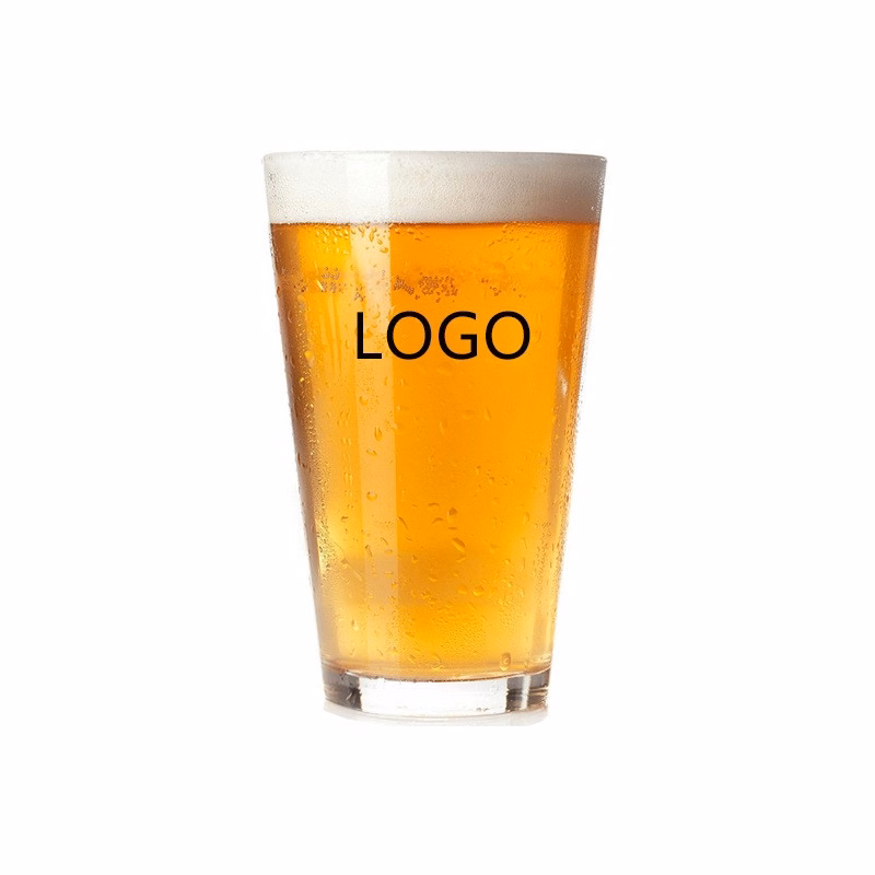16oz Large Capacity Glass Pint Cup for Beer & Champagne