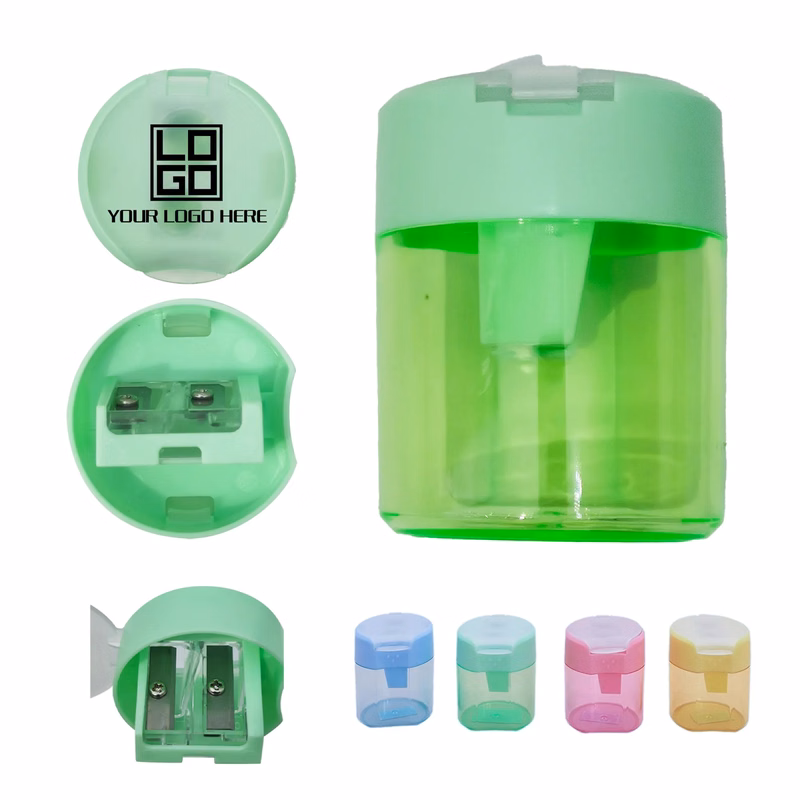 Double Hole Pencil Sharpener Cylinder