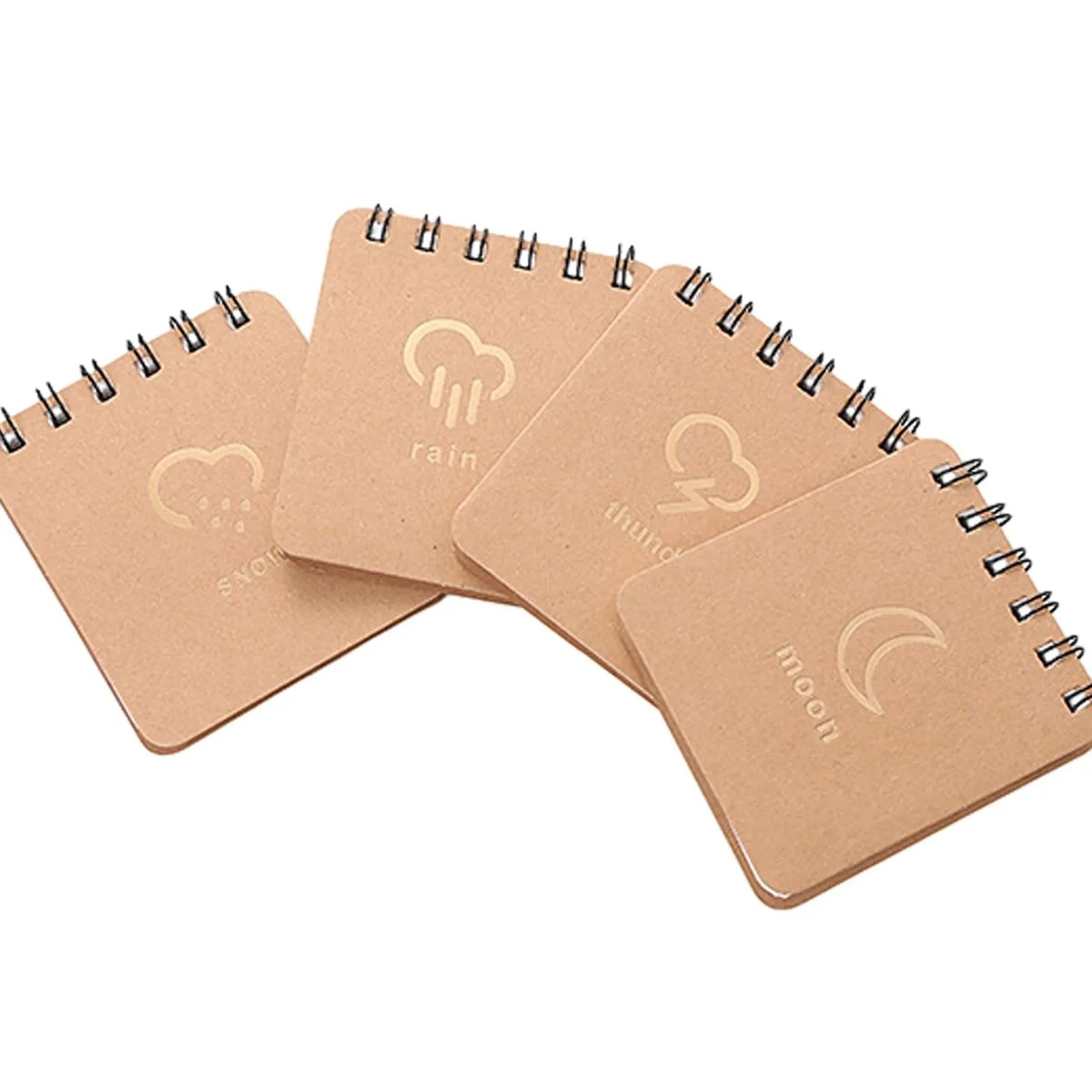 A7 Mini Eco-inspired Spiral Notebook 1
