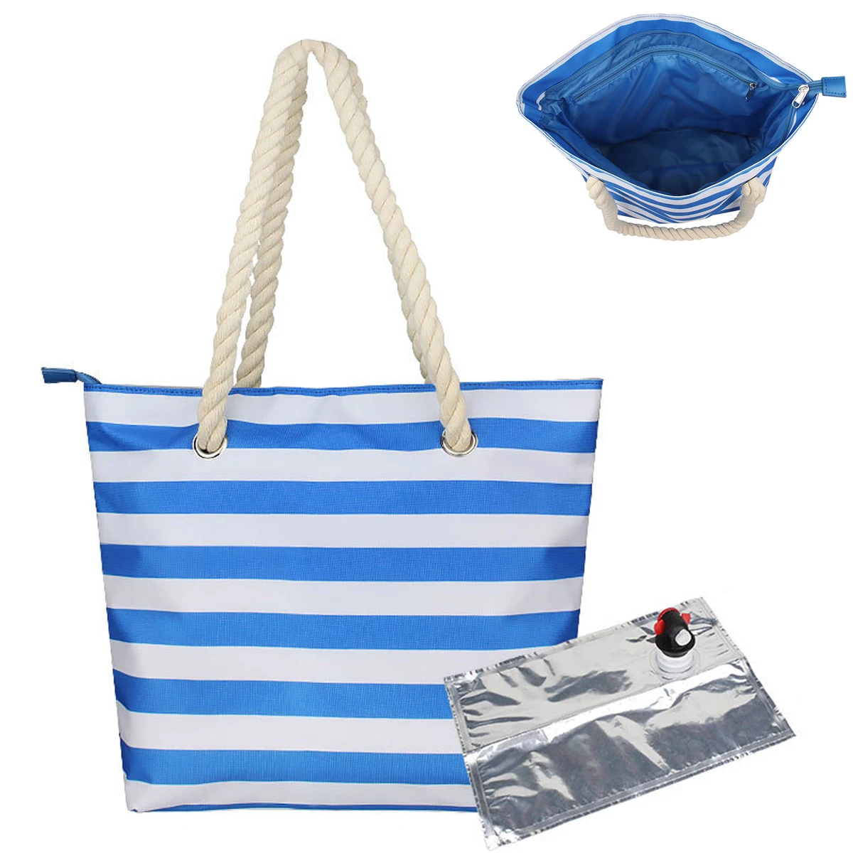 Picnic Wine Tote Bag 1
