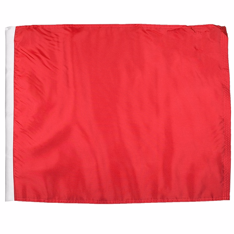 Stop Individual Polyester Auto Racing Flags W/ Pole Sleeve