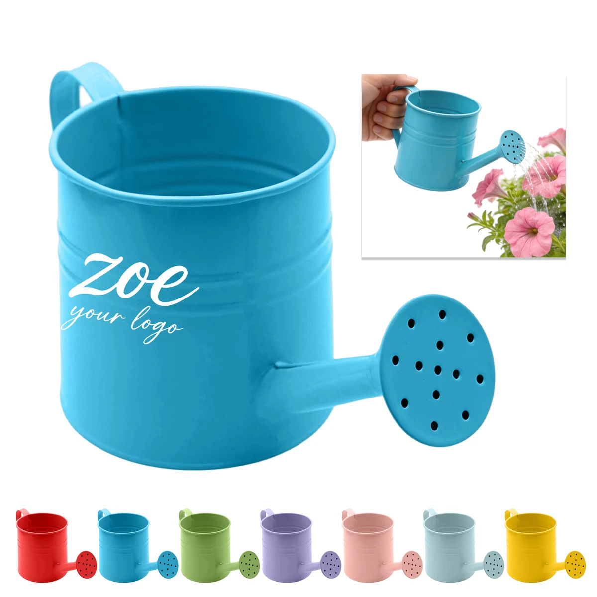 Watering Can Flower Pot Ornament 1