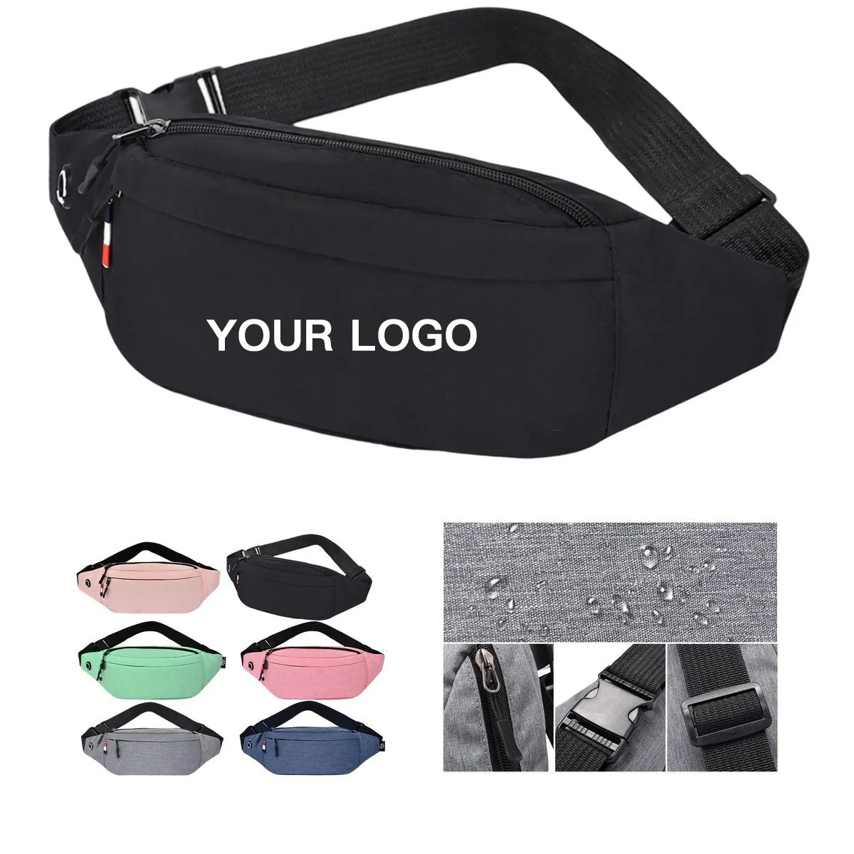 Waterproof Belt Bag for Travel or Sports 1