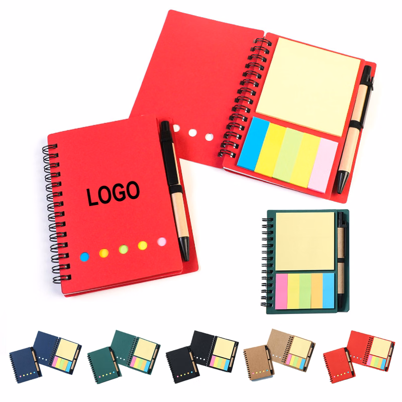 Recycled Notepad Notebook With Sticky
