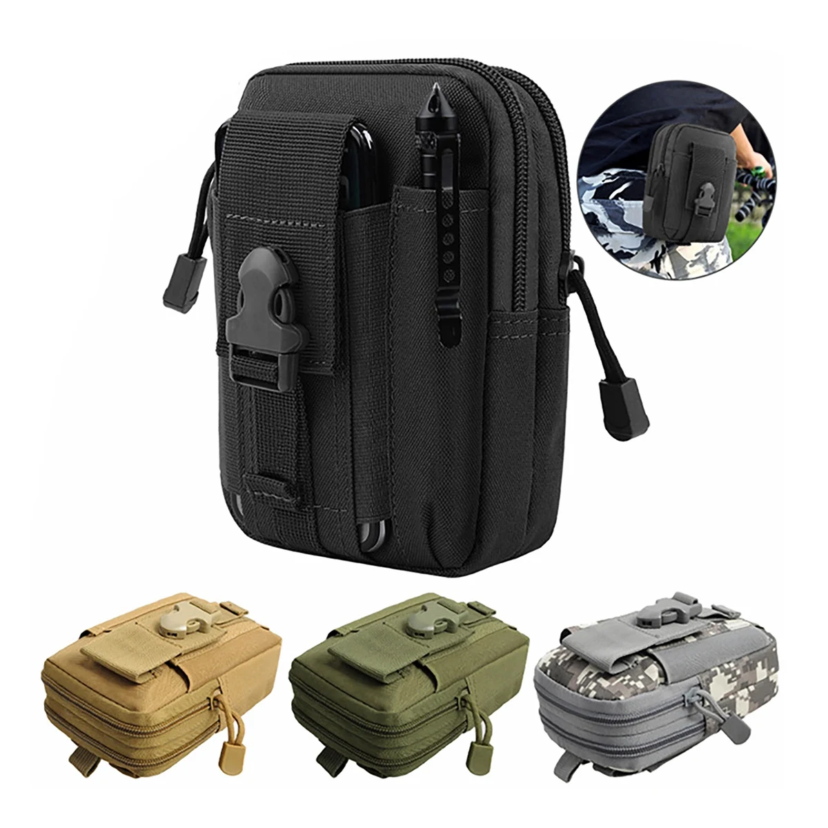 Waterproof Multi-Function Waist Bag 1