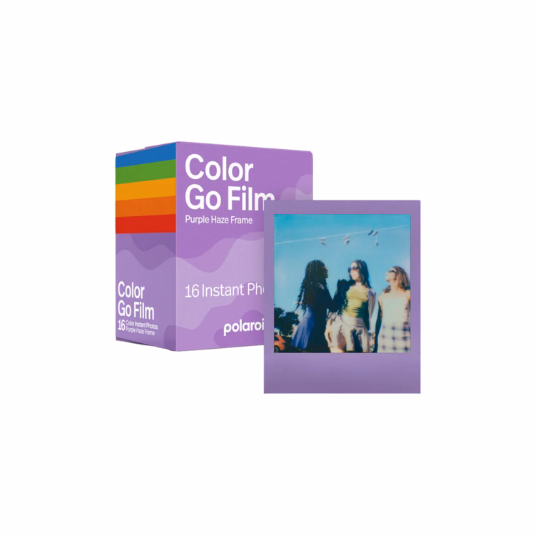 Polaroid Go Color Film Double Pack - Purple Haze Frame