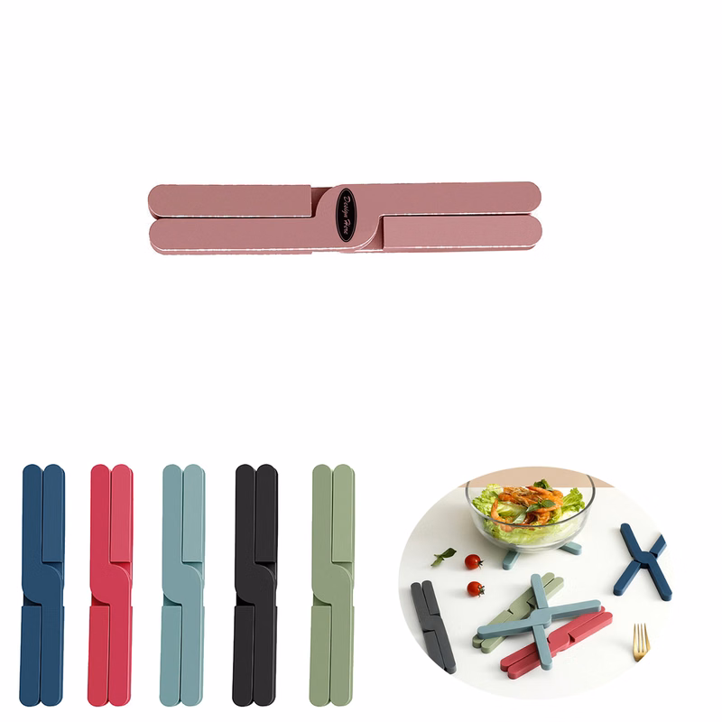 Versatile Silicone Folding Pot Pad for Heat Protection