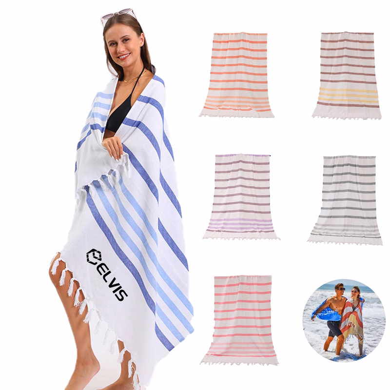 Tassel Ultrafine Fiber Beach Towel
