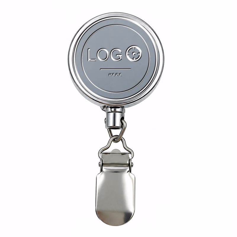 Retractable Zinc Alloy Towel Clip