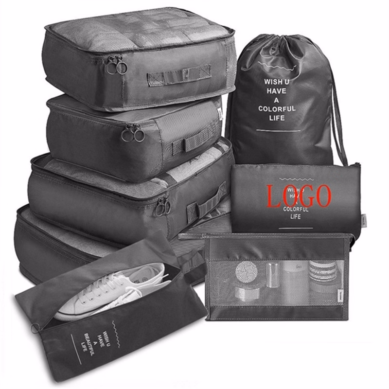 Luggage Organizer Storage Packing Cube Travel 8 Pcs Set