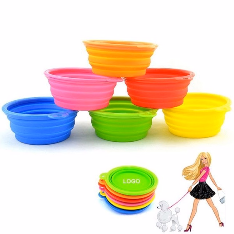 Silicone Pet Expandable Collapsible Travel Bowl