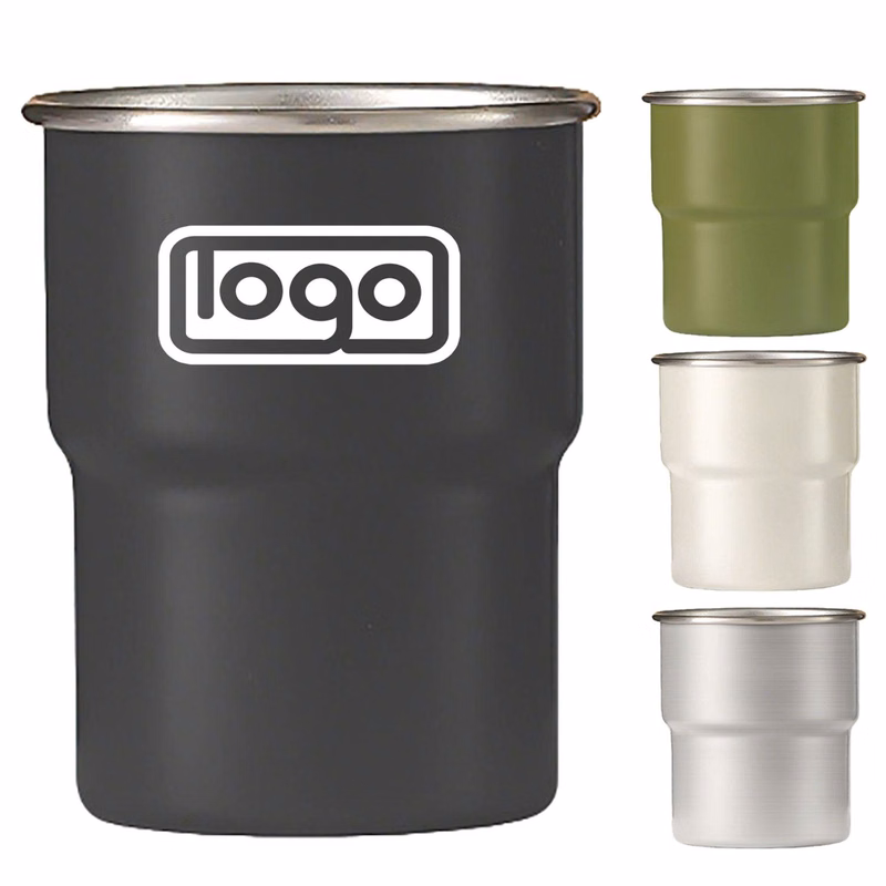 10oz Stainless Steel Bamboo Joint Cup