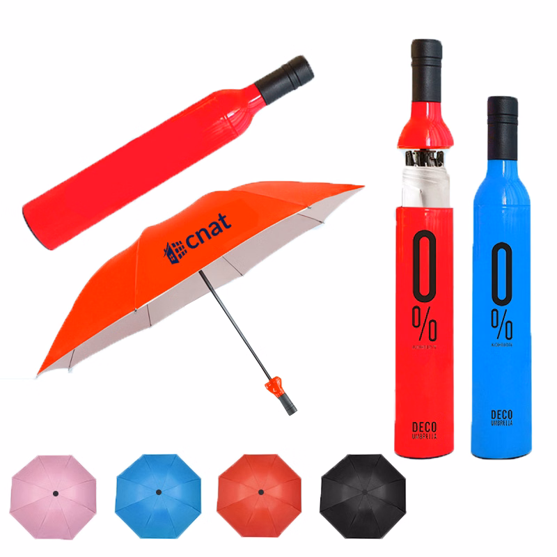Super Pocket Mini Folding Umbrella Logo