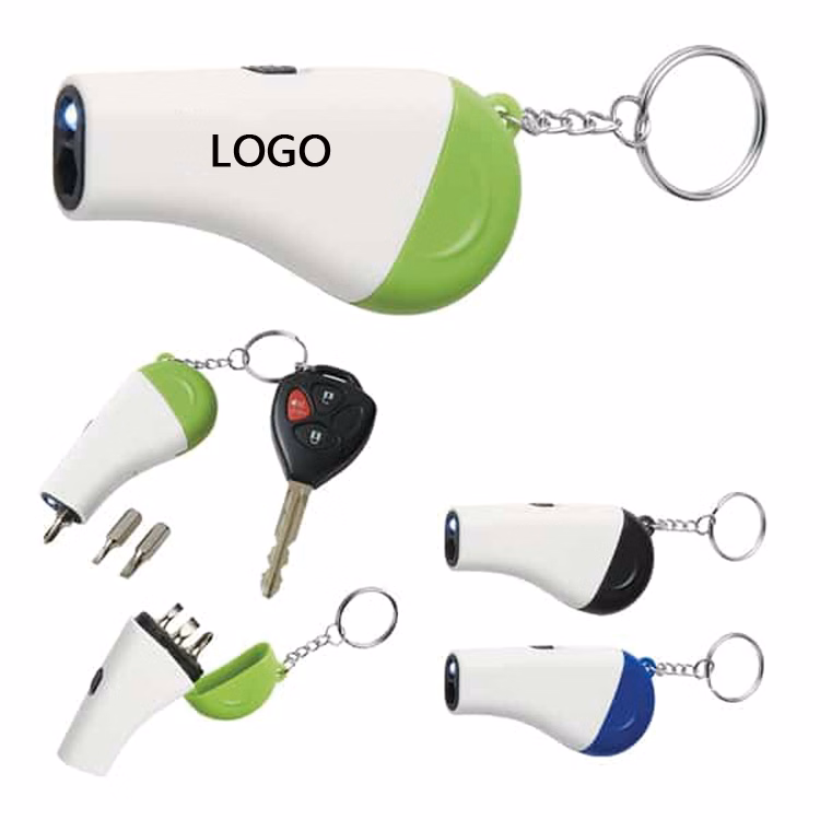 Tool And Light Key Chain
