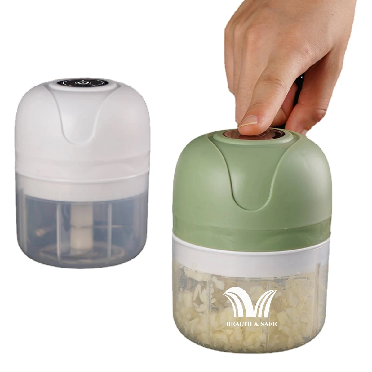 Electric Home Wireless Mini Garlic Tamper 1