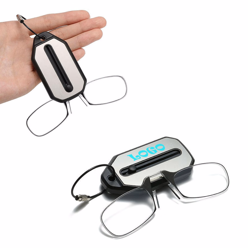 Moq25 Presbyopia Glasses Keychain