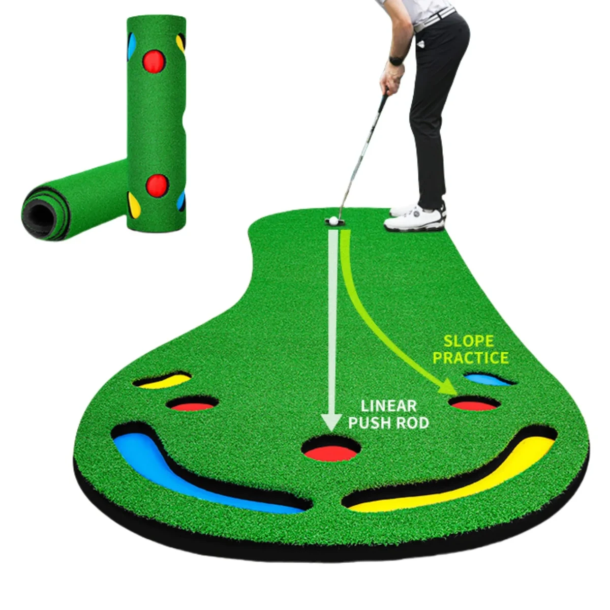 Mini Practice Golf Mat 1