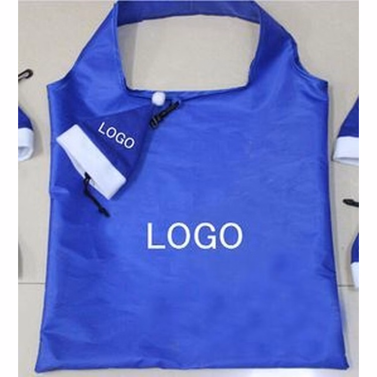 Christmas Cap Folded Reusable Compact Shopping Bag