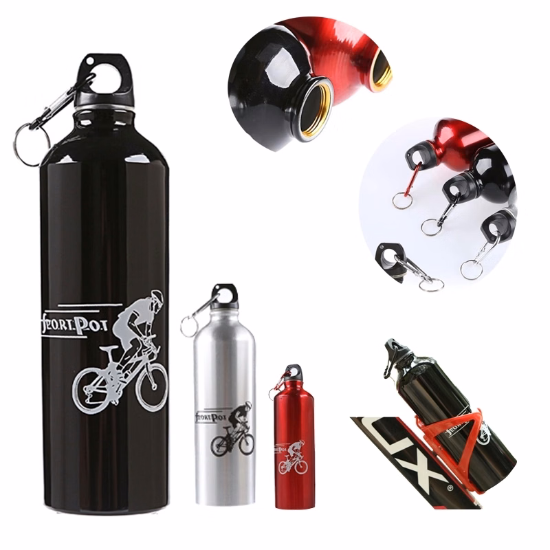 20 Oz. Aluminum Sports Water Bottle w/ Carabiner