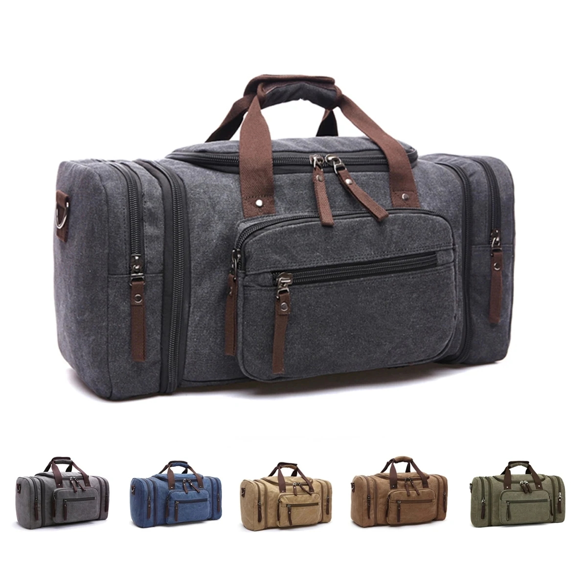 Canvas Duffel Bags for Travel 1