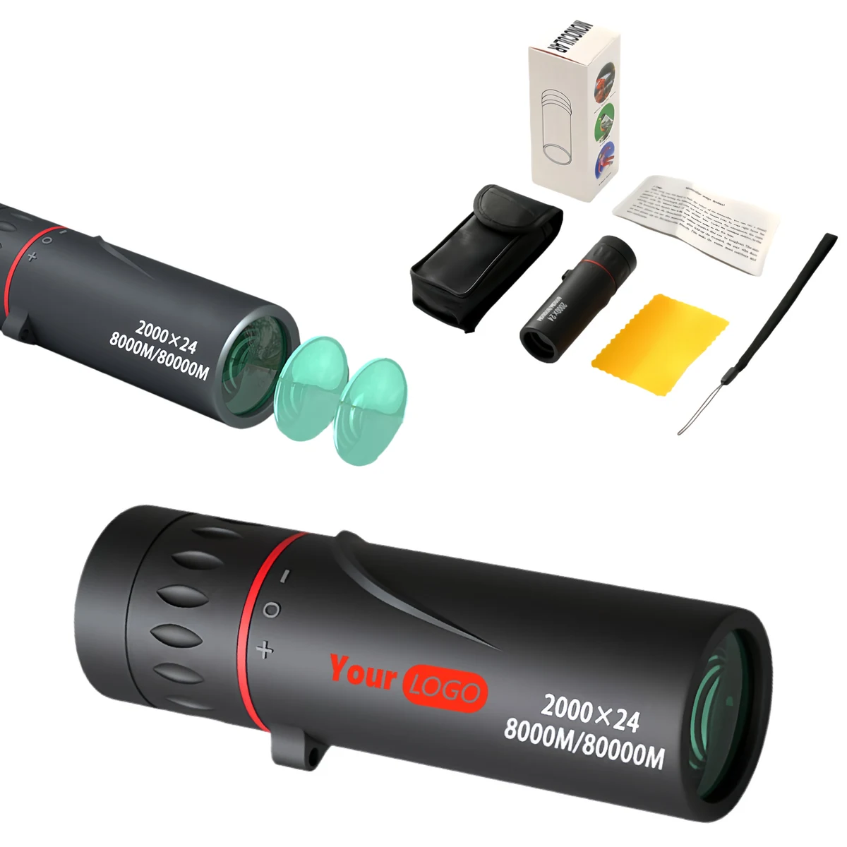 Portable Outdoor HD Binoculars 1