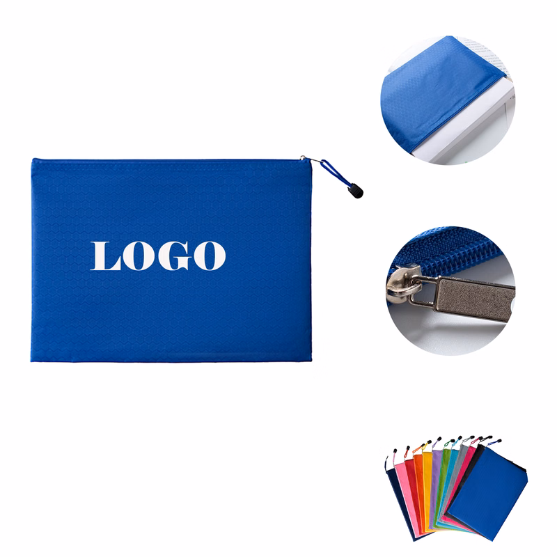 Waterproof A4 Oxford Zipper File Bag