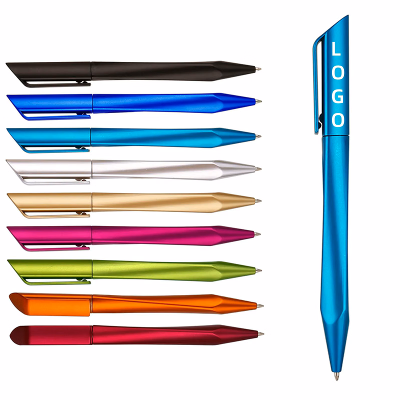 MOQ Twist-Action Metal Paint Ballpoint Pen