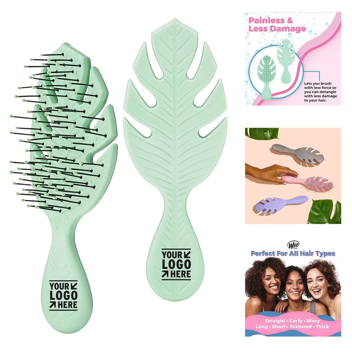 Detangling Travel Hair Brush 1