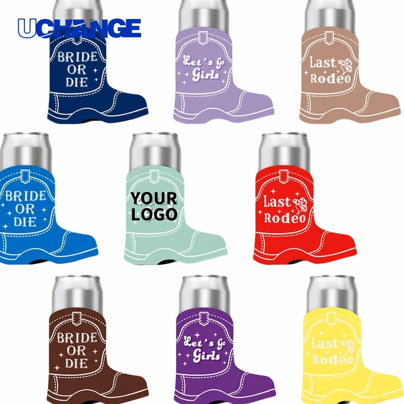 Shoe Shape Can Sleeve Holder for Cans and Bottles