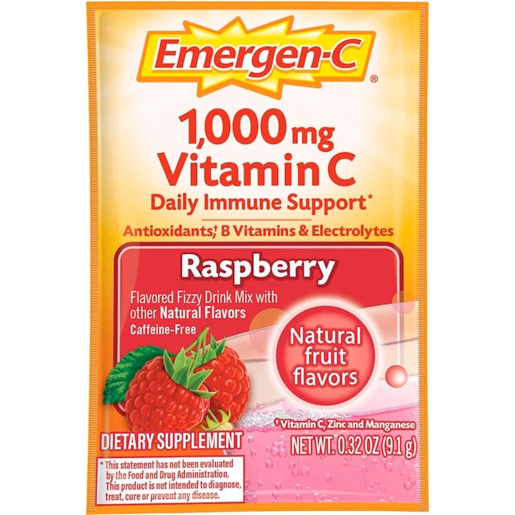 Emergen-C Drink Mix Raspberry 30ct