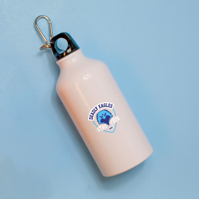 500 Ml (17 Fl. Oz.) Aluminum Water Bottle With Carabiner