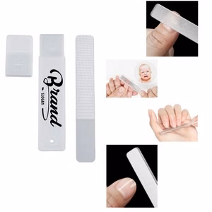 Glass Nail File Buffer with Case