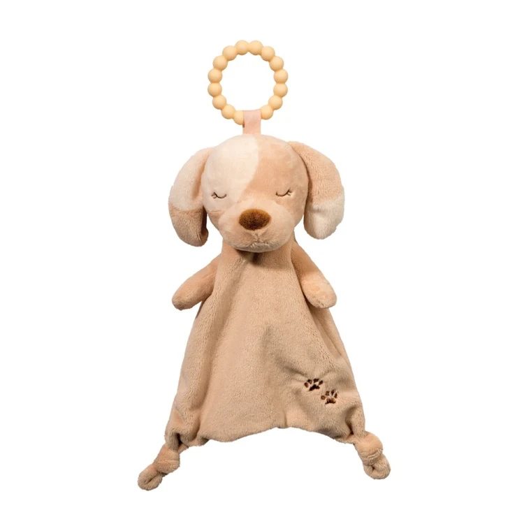 Auggie Tan Puppy Teether 1