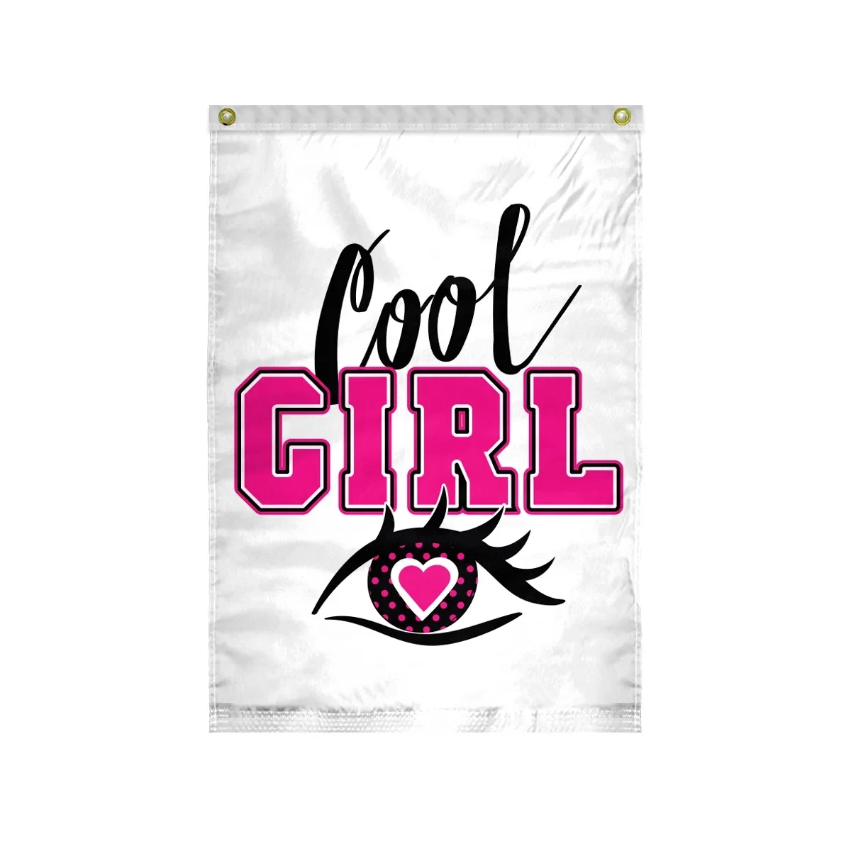 Custom Screen Sublimation Flag - 42" x 30" W-Poly 1