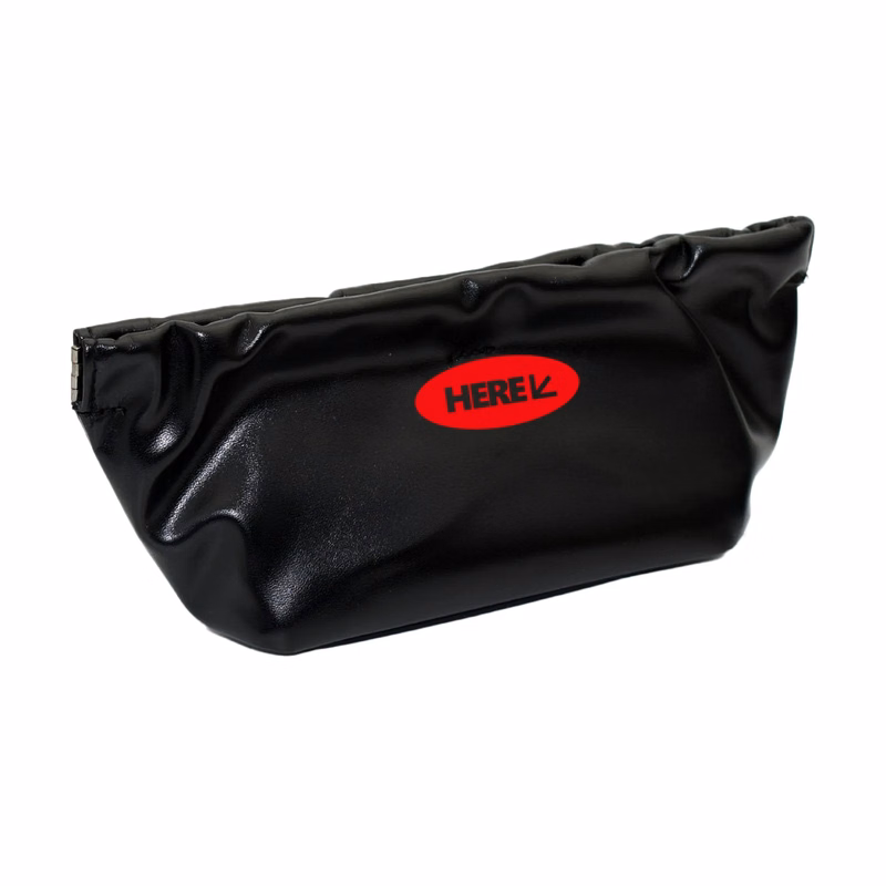Elegant Cloud Leather Sunglasses Pouch Bag Scratch-Proof