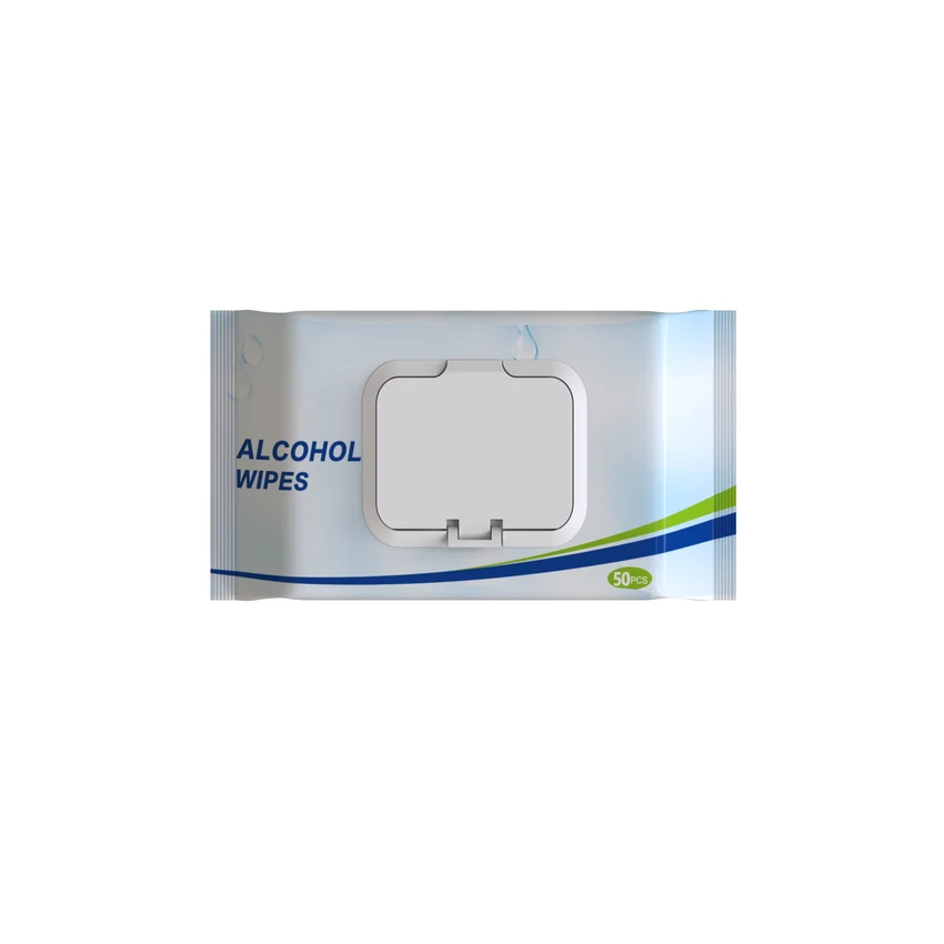 Alcohol Wipes, 50's - Blank 1