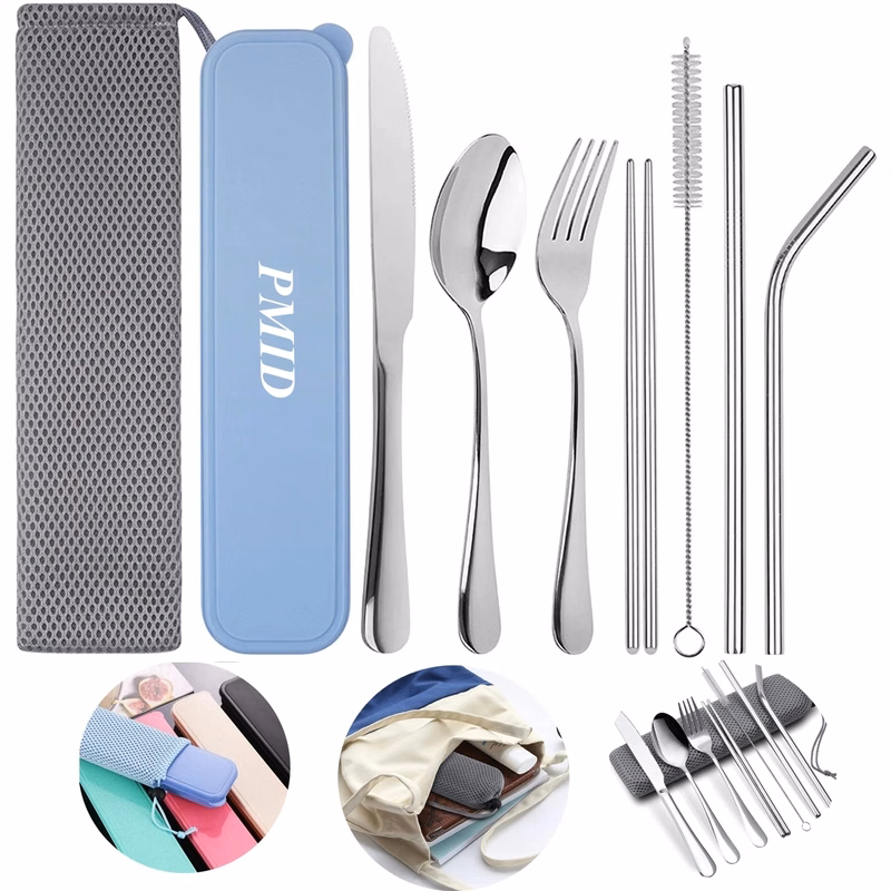 Portable Travel Camping Cutlery Set