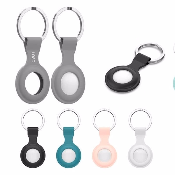 Silicone Case With Keychain Protector Cover For Airtag