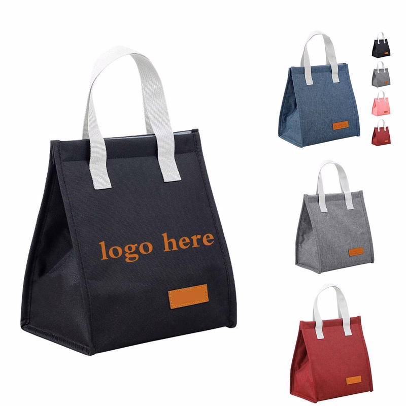 OCEAN-PRINTED THERMAL LUNCH COOLER TOTE