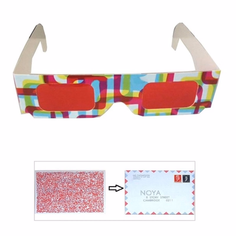 Paper Decoder Glasses