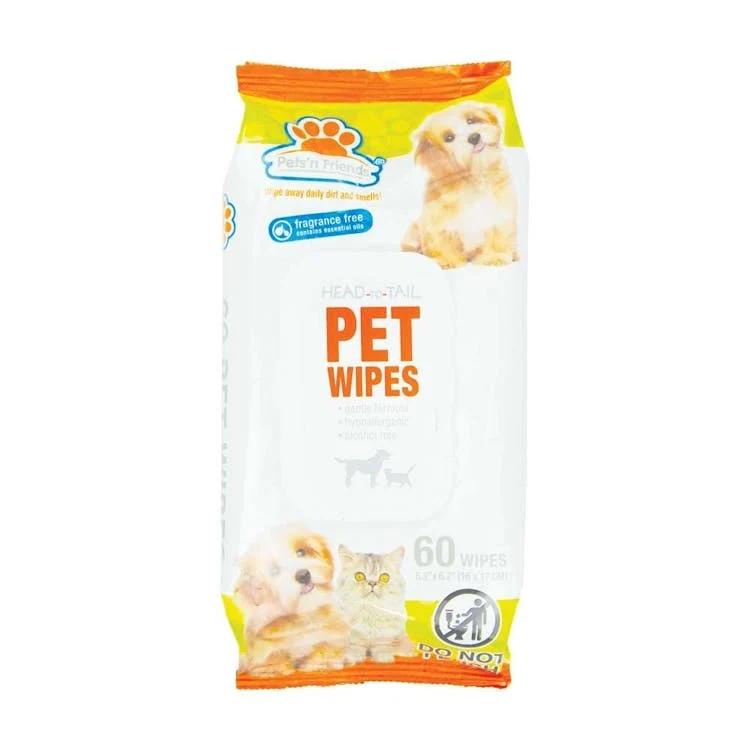 Unscented Pet Wipes 1