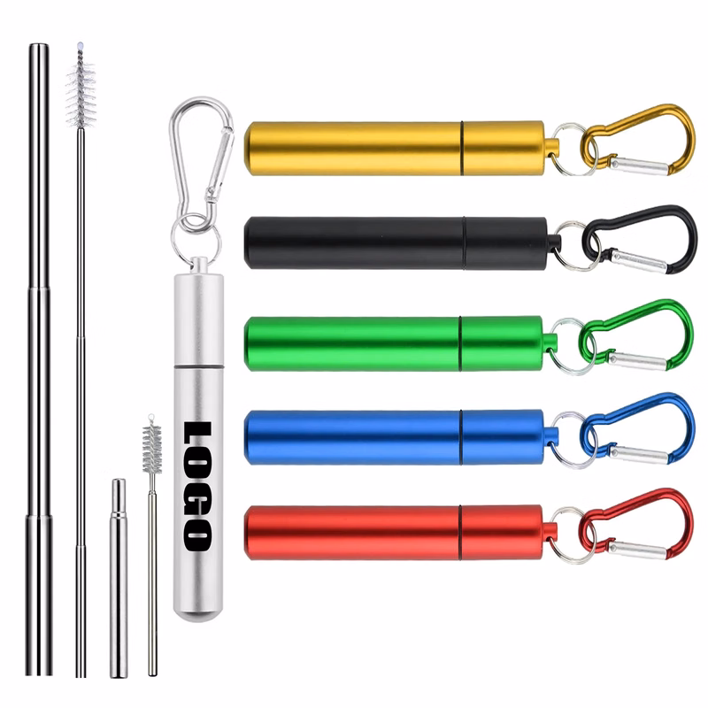 Stainless Steel Straw Reusable Telescopic