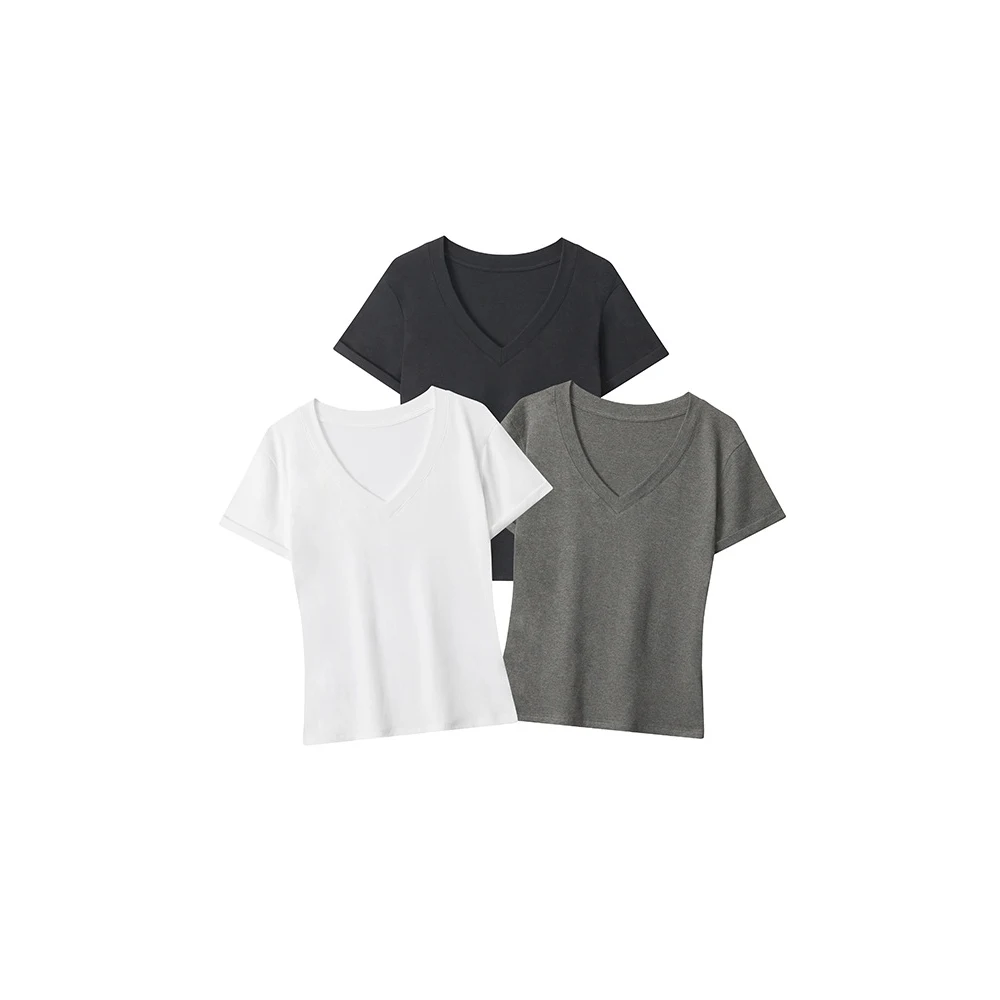 Women's V-Neck T-Shirt 1