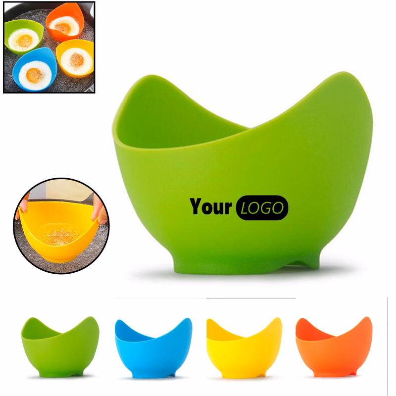 Silicone Egg Cups with Brush
