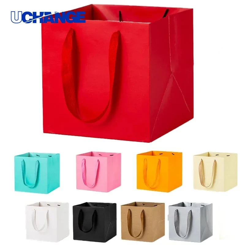 Kraft Paper Euro Tote Shopping Bag 1