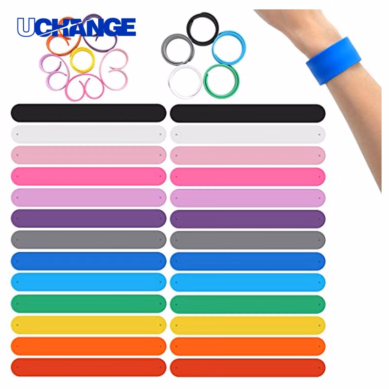 Silicone Slap-On Wristband