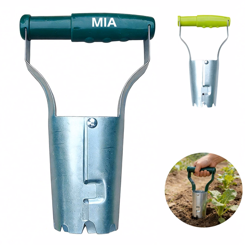 Metal Garden Tool Bulb Planter