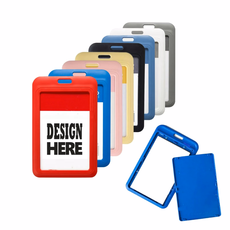 ID Card Badge Holder without Lanyard
