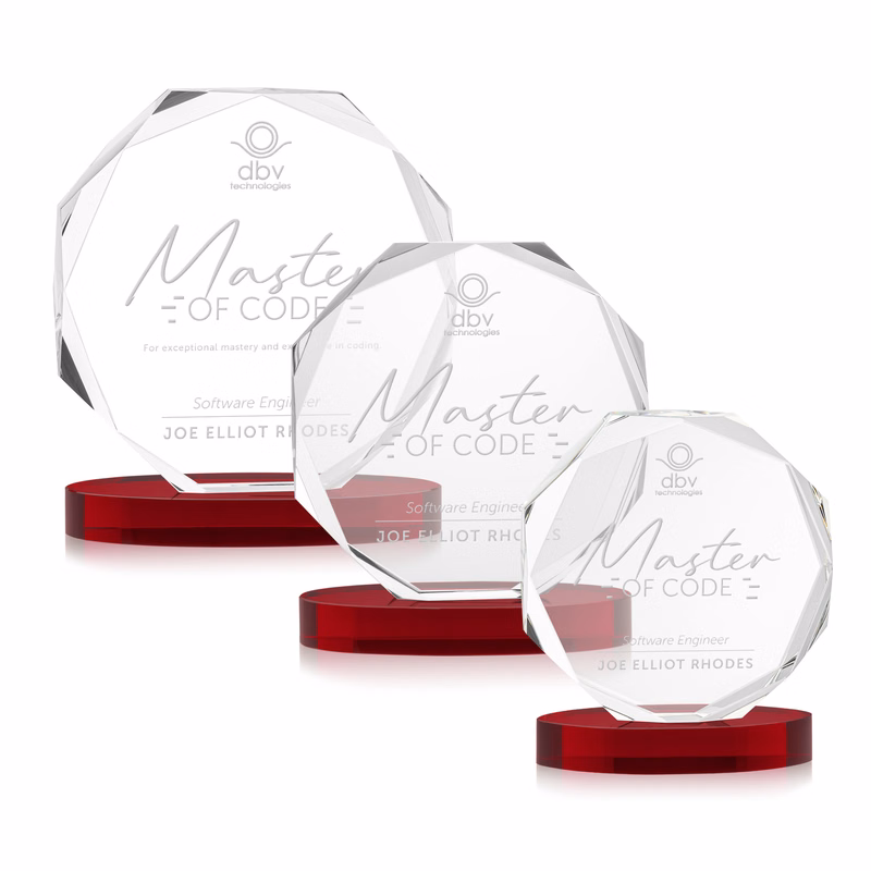Acadian Award on Alberton Base - Red