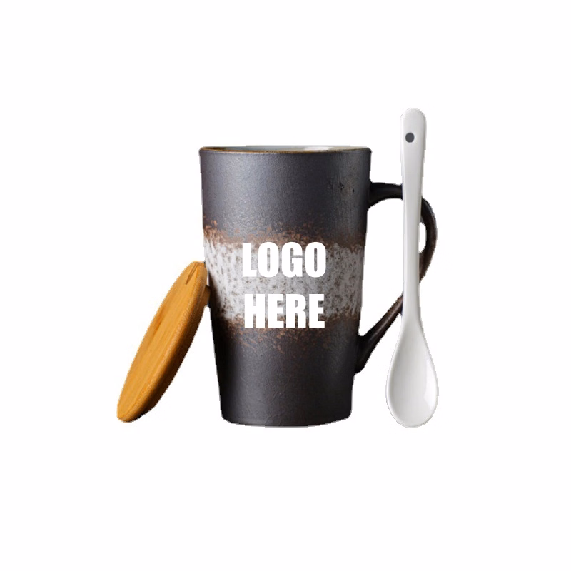 Custom 14 Oz Frosted Ceramic Coffee Mug